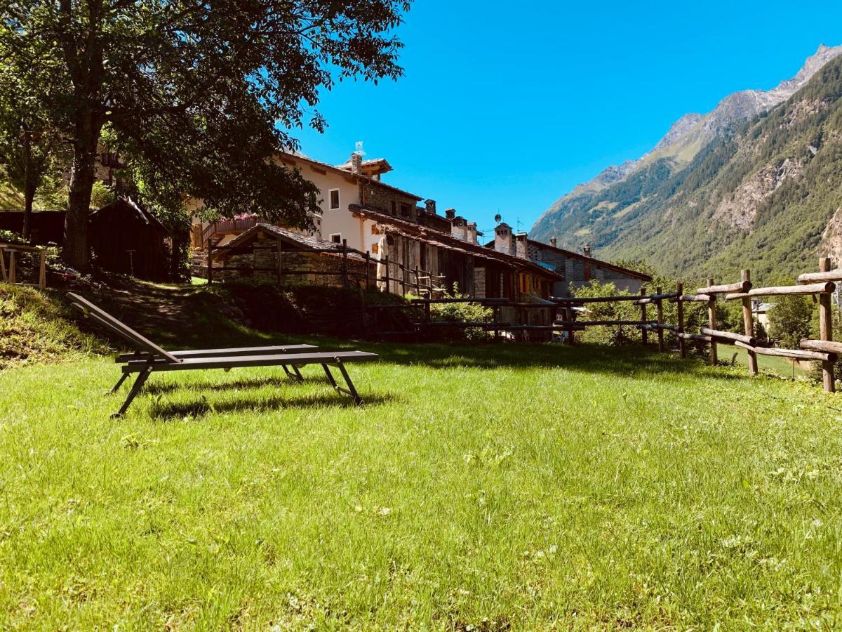 Ferienwohnung Lo Paglier - Le Four Des Alpes Rhemes-Saint-Georges Exterior foto